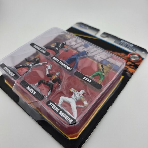 2020 Jada Toys G.I. Joe Nano Metalfigs 6 Cie-Cast Mini Action Figures Set NEW - Picture 3 of 6
